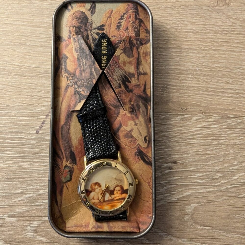 Raphael’s Angels from the ‘Sistine Madonna’ Wristwatch – Elegant & Artistic Time